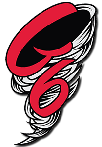 Transparent G6 logo with shadow